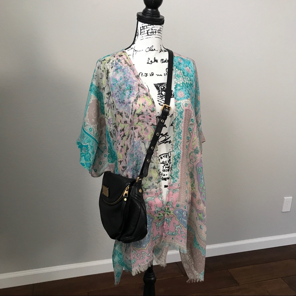 Anthropologie Pétanu Levanya Kimono Scarf (wool)